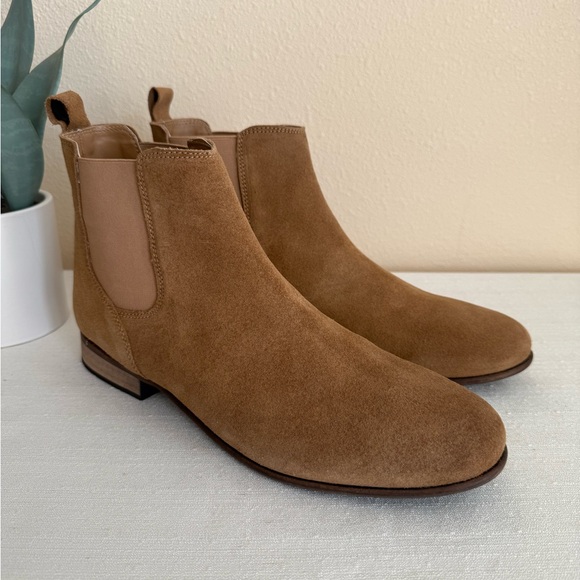 Urban Outfitters Tan Suede Chelsea Boots India